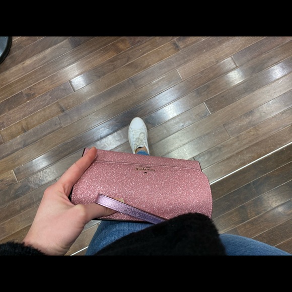 Kate Spade Lola Glitter Wristlet - Picture 3 of 10